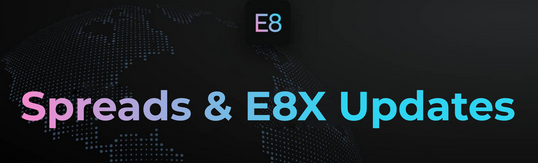 E8 Trader Funding New spreads and discount code